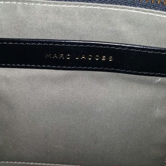 Marc Jacobs Black Leather Love Clutch Handbag - Picture 8 of 9